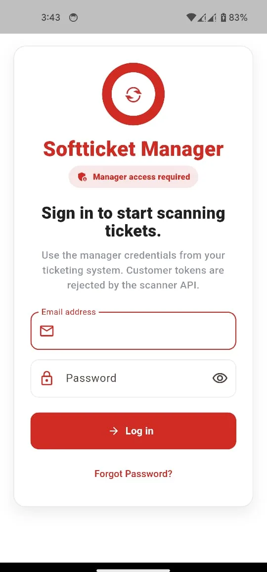 Softickets ticket checkout